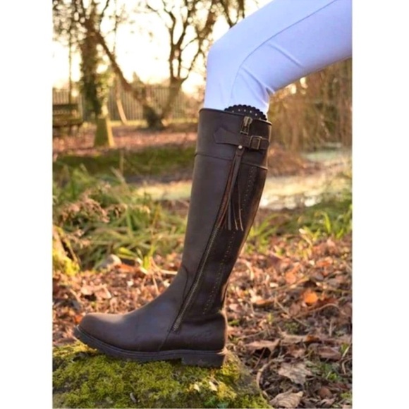 NEW Mark Todd Masterton Tall Equestrian Leather Boot - Picture 2 of 7